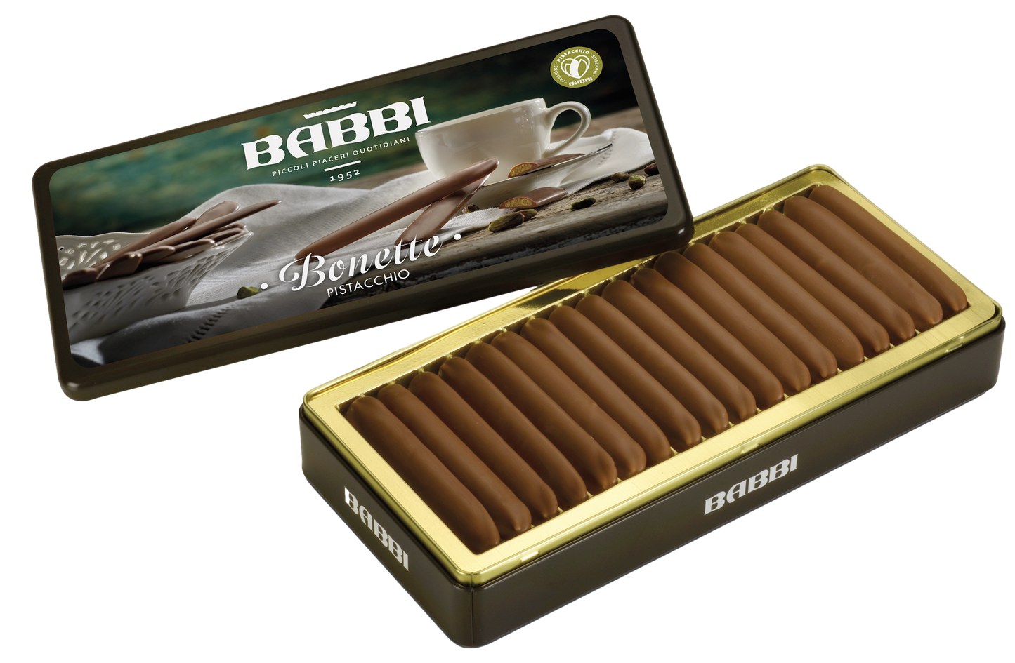 Chocolate Fingers Pistachio