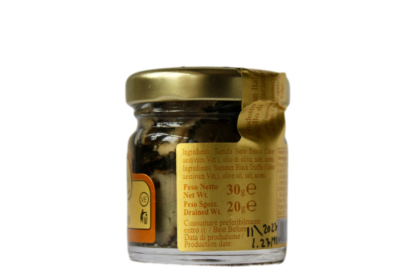 Italian Sliced Black Summer Truffles 30g / 90g