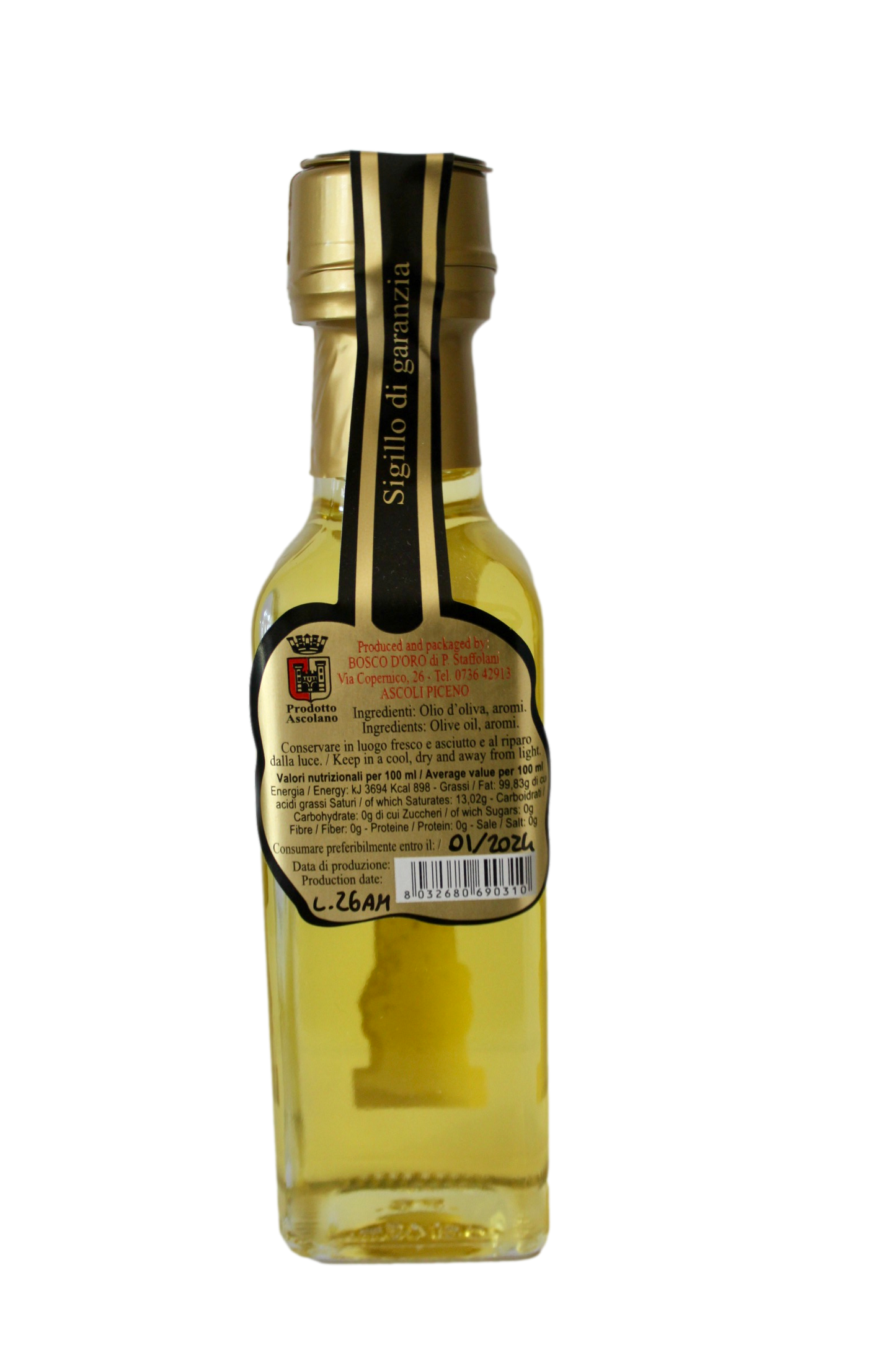 Italian Black Truffle Oil 100ml