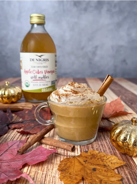 Pumpkin Spice Latte with Apple Cider Vinegar