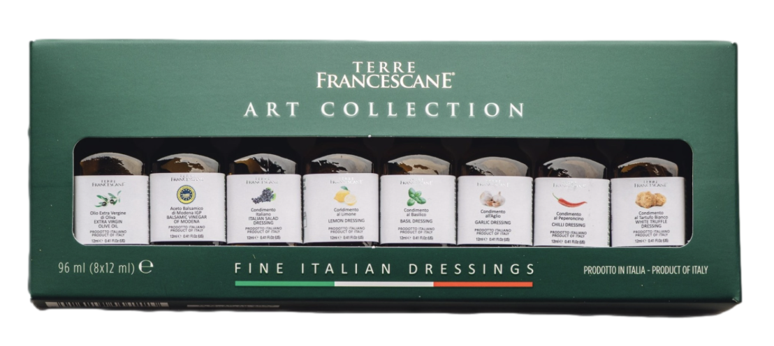 Art Collection : 8 Various Flavours Xtra Virgin Olive Oil