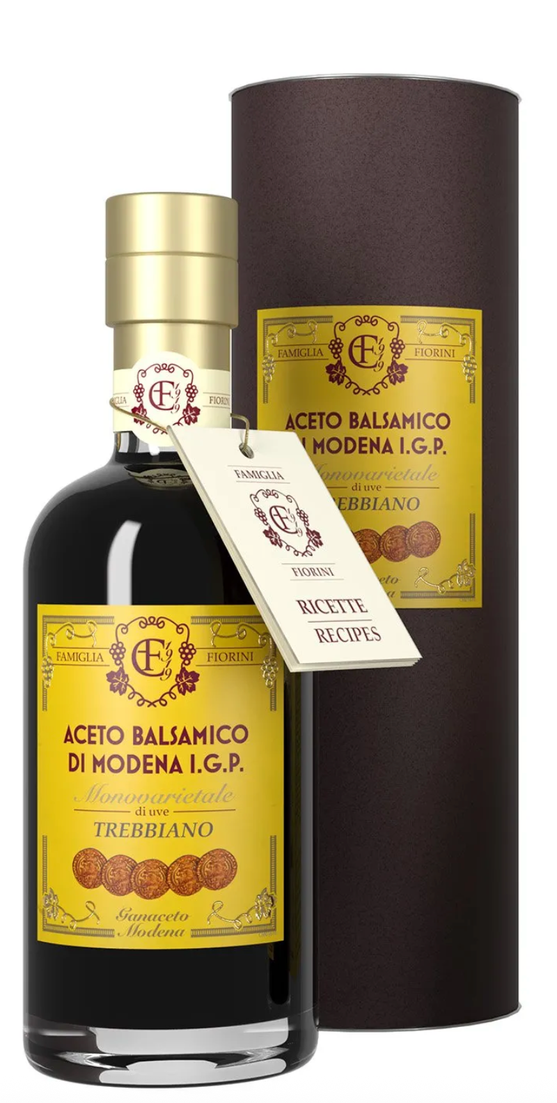 Aceto Balsamico di Modena IGP Monovarietal Trebbaino with gift box