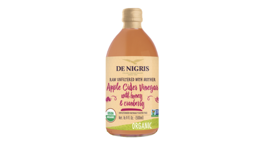 Organic Apple Cider Vinegar with Honey and Cranberry 500ml -