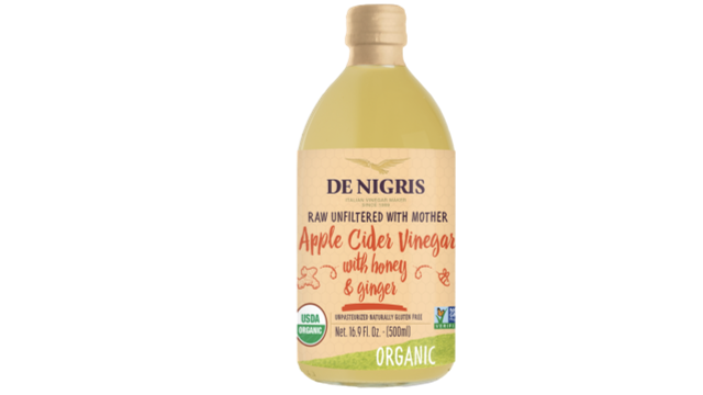 Organic Apple Cider Vinegar with Honey and Ginger 500ml