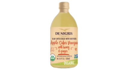 Organic Apple Cider Vinegar with Honey and Ginger 500ml
