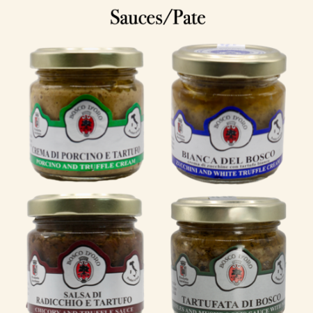 Black and White Truffle Sauces  90g