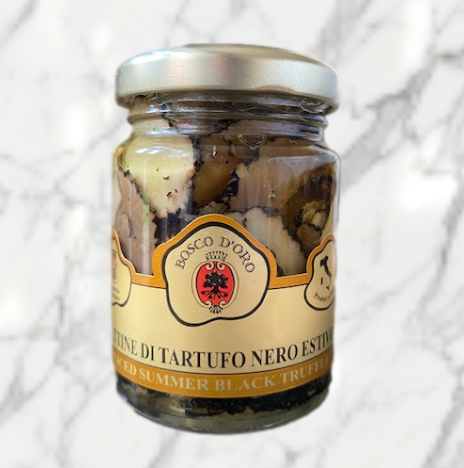 Italian Sliced Black Summer Truffles 30 g -  90 g - 180g