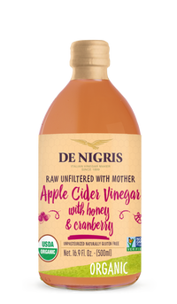 Organic Apple Cider Vinegar with Honey and Cranberry 500ml -