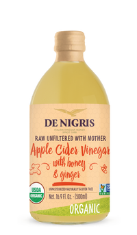Organic Apple Cider Vinegar with Honey and Ginger 500ml